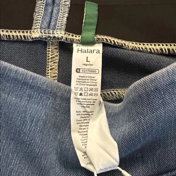 Halara Flex™ High Waisted Tummy Control Wide Leg Casual Jeans with Pockets - Picture 8 of 11